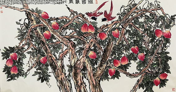 黎越常作品1       《祖国万岁》